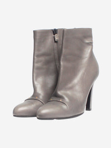 Roger Vivier Grey Le Silla boots - size EU 37