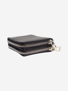 Loewe Black Anagram dual-compartment zipped wallet