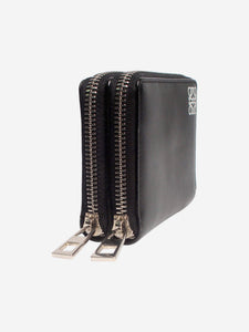 Loewe Black Anagram dual-compartment zipped wallet