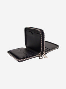 Loewe Black Anagram dual-compartment zipped wallet