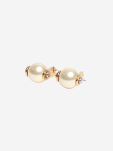 Louis Vuitton Gold pearl ring, bracelet and earrings set