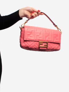 Fendi Pink Baguette bag - size