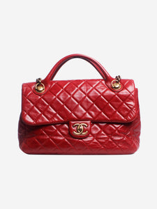 Chanel Red 2014 Castle Rock shoulder bag