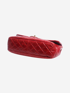 Chanel Red 2014 Castle Rock shoulder bag