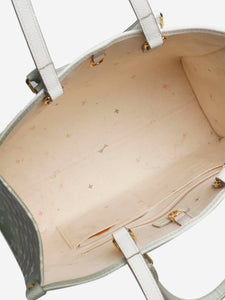 Louis Vuitton Light green and pink sunset OntheGo tote bag