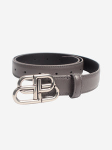 Balenciaga Grey BB belt