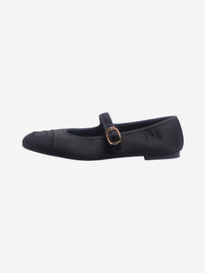 Chanel Black Mary Jane ballet flats - size EU 38.5