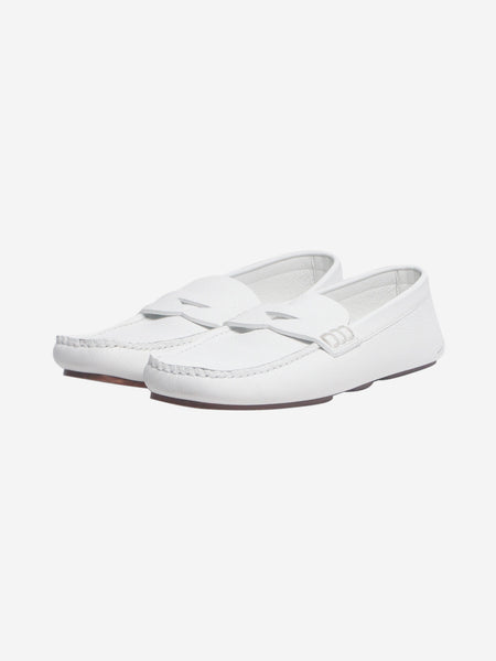 White Billy leather loafers - size EU 38.5 alternate image