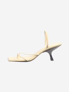 The Row Cream Rai sandal heels - size EU 39.5