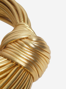 Bottega Veneta Gold double knotted Jodie bag