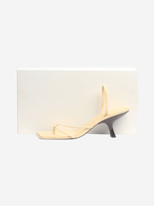 The Row Cream Rai sandal heels - size EU 39.5