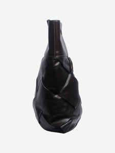 Bottega Veneta Black maxi Intrecciato slip tote bag