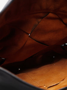 Bottega Veneta Black maxi Intrecciato slip tote bag