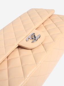 Chanel Cream 2011 medium lambskin Classic Double Flap