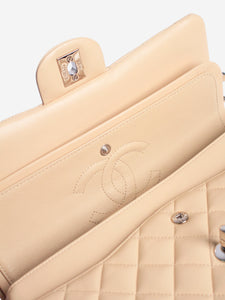 Chanel Cream 2011 medium lambskin Classic Double Flap