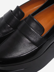 Clergerie Black platform loafers - size EU 38