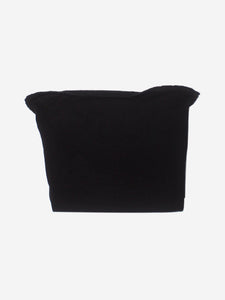 Falconeri Black Ultralight cashmere scarf