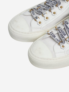 Christian Dior White Walk'n'Dior trainers - size EU 38