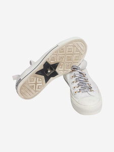 Christian Dior White Walk'n'Dior trainers - size EU 38