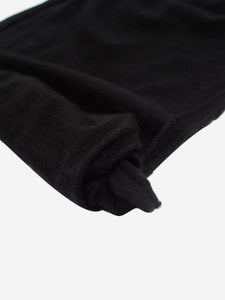 Falconeri Black Ultralight cashmere scarf