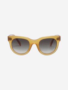 Celine Amber acetate sunglasses