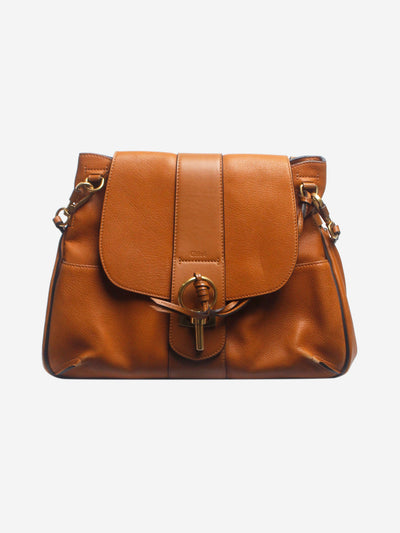 Chloe Brown Lexa leather bag Shoulder bags Chloe 