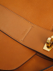 Chloe Chloe Brown Lexa leather bag