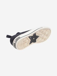 Christian Dior Black Walk'n'Dior trainers - size EU 37.5