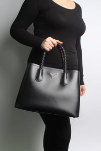 Prada Black leather 2way bag