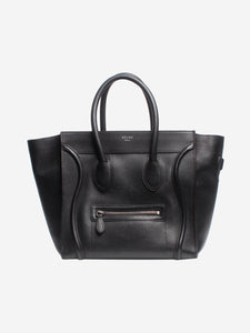 Celine Black mini Luggage bag