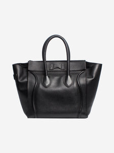 Celine Black mini Luggage bag