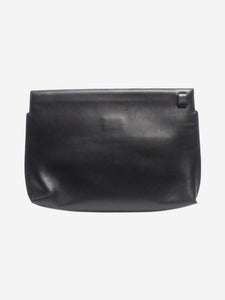 Loewe Black studded T Pouch clutch