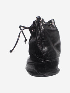 Miu Miu Black leather bucket bag