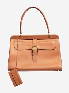 Gucci Brown leather briefcase bag