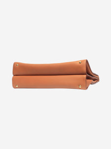 Gucci Brown leather briefcase bag