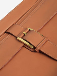 Gucci Brown leather briefcase bag