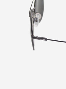 Prada Black aviator sunglasses