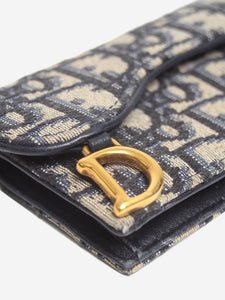 Christian Dior Blue Monogram coin purse
