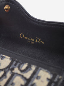 Christian Dior Blue Monogram coin purse