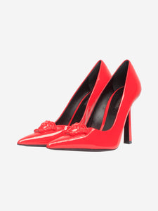 Versace Red patent Medusa pumps - size EU 41