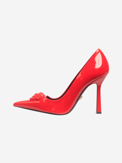 Red patent Medusa pumps - size EU 41 Heels Versace 