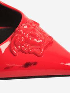 Versace Red patent Medusa pumps - size EU 41