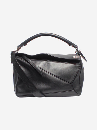 Black small Puzzle 2way bag Shoulder bags Loewe 