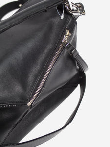 Loewe Black small Puzzle 2way bag