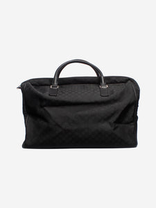 Gucci Black GG Duffle bag