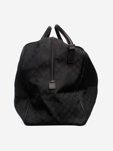 Gucci Black GG Duffle bag