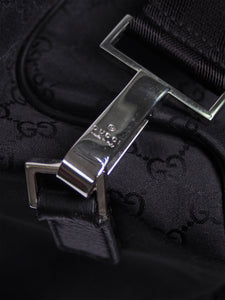 Gucci Black GG Duffle bag