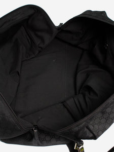 Gucci Black GG Duffle bag