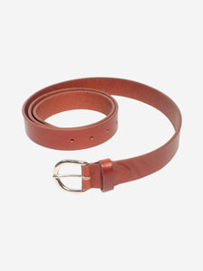 Giuliva Heritage Brown leather belt