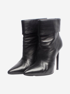 Saint Laurent Saint Laurent Black Janis ankle boots - size EU 38.5